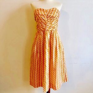 NWOT Vanessa Virginia Antumbra Strapless Dress